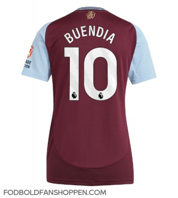 Aston Villa Emiliano Buendia #10 Hjemmebanetrøje Dame 2024-25 Kortærmet
